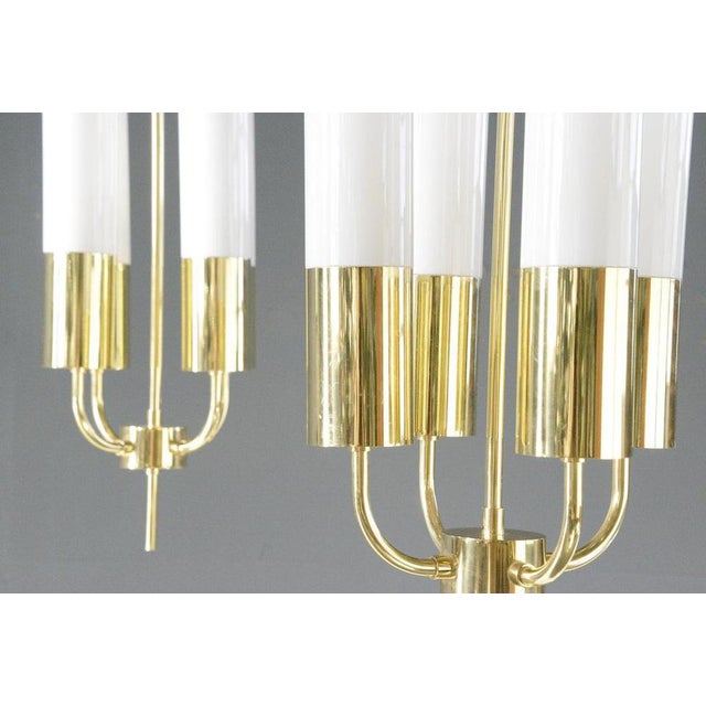 Brass Church Light from Glashütte Limburg, 1970s For Sale - Image 4 of 10