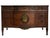 A beautifully crafted early 20th-century Neoclassical sideboard featuring richly figured mahogany veneers, exceptional...