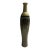 Late 20th Century Tall Ceramic Bottle Vase - Drip Flambé Glaze Art Pottery For Sale