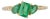 1.43ct Mixed-Cut Emerald & Diamond Three-Stone Ring Size 6.5 in 14k Yellow Gold For Sale