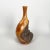 Brown Paul Russell Designs Hand Turned Cherry Wood Live Edge Vase, Signed For Sale - Image 8 of 13