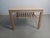 Danish Handcrafted Coffee Table in Beech by Haslev, 2001 For Sale - Image 4 of 11