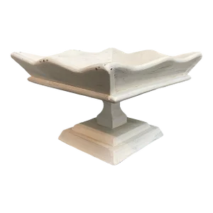 French Country Wood Fruit Plate