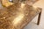 1970s Vintage 1970s Burlwood Style Brown Laminate Parsons Dining Table With Leaves For Sale - Image 5 of 7