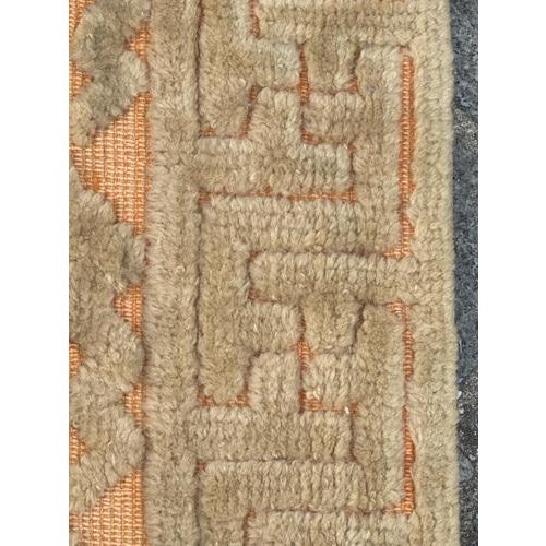 Large Mid-Century French Cogolin Rug, 1950s For Sale - Image 11 of 18