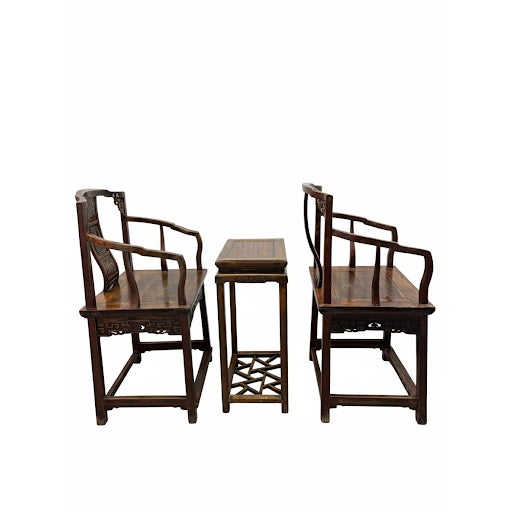 This style of chair is also known as a "Southern Official's Hat Chair" (Nan Guan Mao Yi in Chinese), a design which...