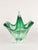 1960s Mid-Century Modern Murano Glass Bowl in Green & Clear Tones, Italy, 1960s For Sale - Image 5 of 17