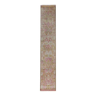 Vintage Turkish Oushak Runner For Sale