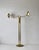 1980s 1980s Postmodern Adjustable Two Light Brass Floor Lamp by Holtkoetter Luechten For Sale - Image 5 of 17