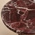 Stone Rosso Levanto Marble Round Pedestal Table – Luxury Italian Red Marble For Sale - Image 7 of 8