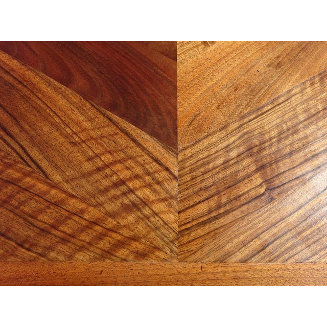 Walnut Extendable Dining Table, 1950s For Sale - Image 12 of 18