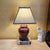 Vintage Oxblood Red Ginger Jar Table Lamp – Ceramic Traditional Accent, 20” For Sale - Image 17 of 18