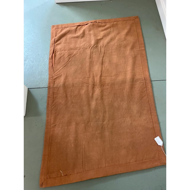 Textile Vintage Cross Stitch Mat For Sale - Image 7 of 12