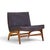 Adrian Pearsall Adrian Pearsall Style Mid Century Walnut Slipper Chairs - Pair For Sale - Image 4 of 12
