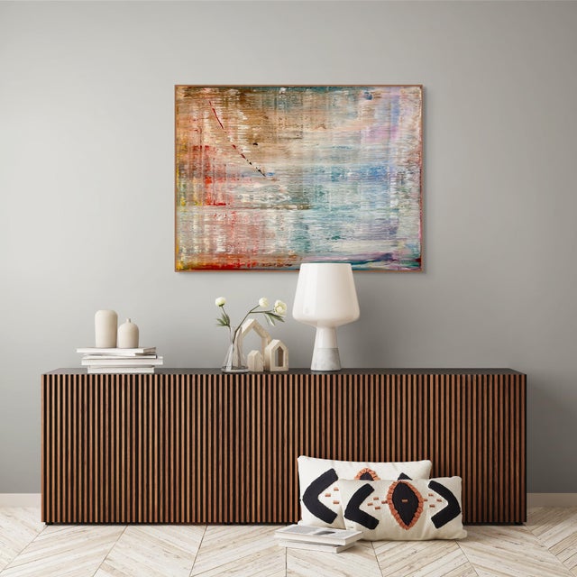 This artwork will be shipped rolled in a dent-resistant tube. Robert Niesse is a contemporary German abstract artist,...