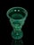 Art Deco Malachite Glass Vase by František Pazourek, Former Czechoslovakia, 1930s For Sale - Image 4 of 8