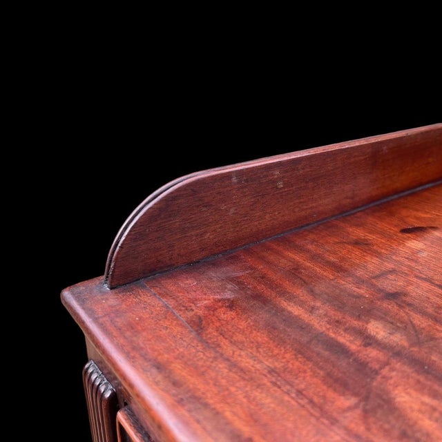 Wood Antique Regency Mahogany Bedside Cupboard, 1820 For Sale - Image 7 of 12