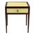 Wood 1990s Mahogany and Parchment One Drawer Nightstand in the Manner of Jean-Michel Frank For Sale - Image 7 of 12