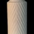 Large White Ceramic Model Zig-Zag Vase from Hutschenreuther Hohenberg, West Germany, 1960s For Sale - Image 3 of 6