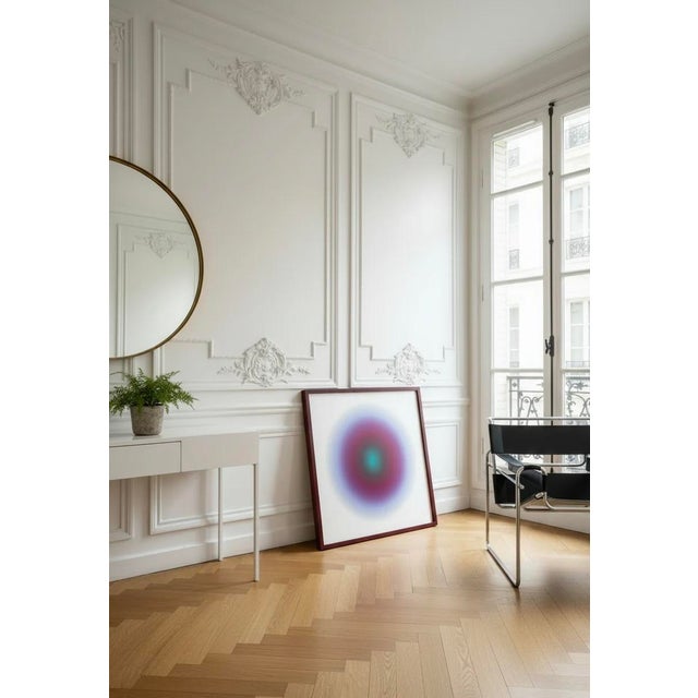 Traditional Henri Boissiere, "Cercle", 2015, Copyright 2015 by H. Boissiere, Printed in Belgium For Sale - Image 3 of 10