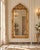 Late20C French Maker LouisXVI Gold Beech Floor Mirror For Sale - Image 9 of 15
