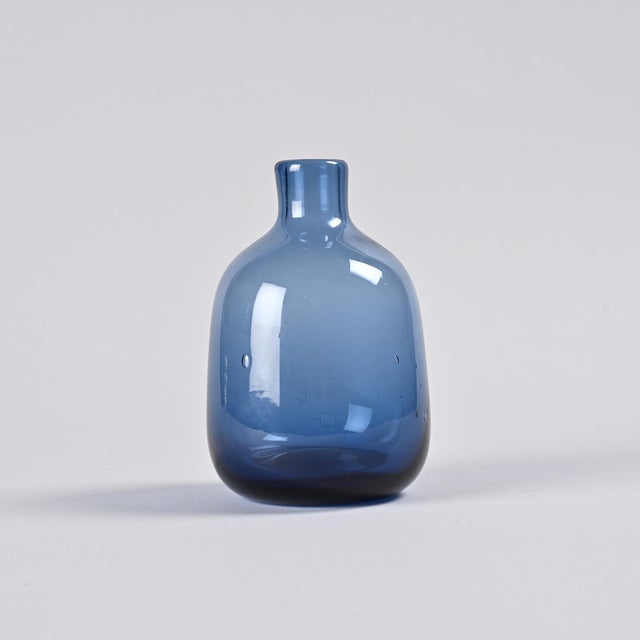Blue Vase from Claude Morin, 1975 For Sale - Image 9 of 9