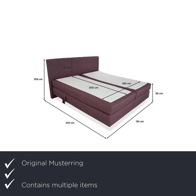 This exclusive set offers not only first-class sleeping comfort but also a harmonious, stylish look in the bedroom. The...