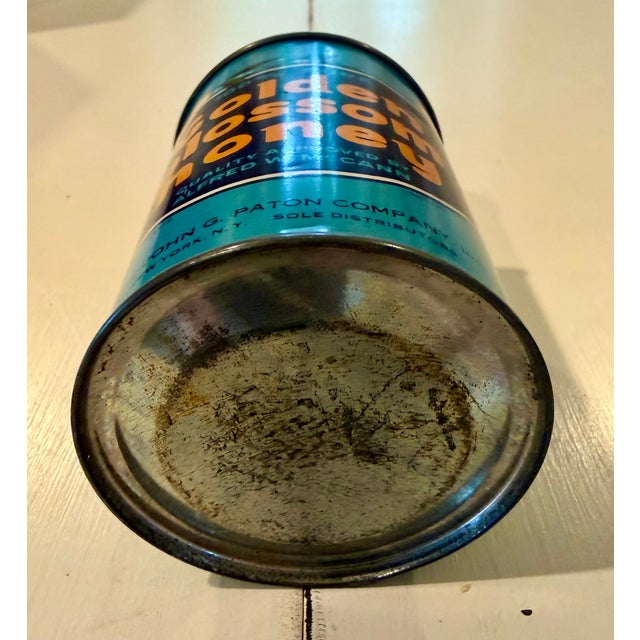 Metal Vintage Coffee and Tea Time Tins, Set of 5 For Sale - Image 7 of 18