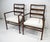 t.h. Robsjohn Gibbings Ladder Back Arm Chairs For Sale - Image 15 of 16