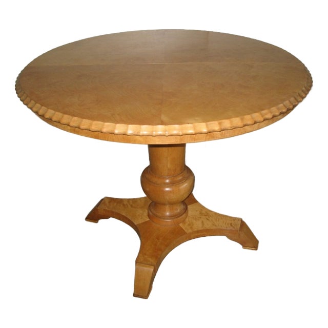 Antique Round Extendable Table from Befos, 1900s For Sale
