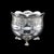 Antique Sugar Bowl, English, Silver Plate, Table Dish, Montieth Style, Victorian For Sale - Image 4 of 12