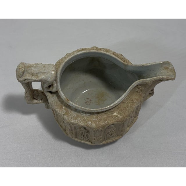 Antique Charles Meigh Apostle Jug, Gothic Revival Stoneware, England For Sale In Dallas - Image 6 of 12
