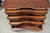Brown Vintage Chippendale Style Solid Mahogany Block Front Bachelor Chest of Drawers For Sale - Image 8 of 18