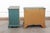 Mid 20th Century Shell Motif Pair of Chests Painted in Rich Peacock For Sale - Image 13 of 13