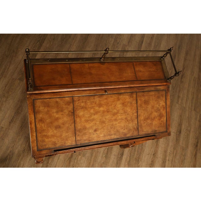 Thomasville Ernest Hemingway Collection Drop Front Writing Desk For Sale - Image 14 of 18