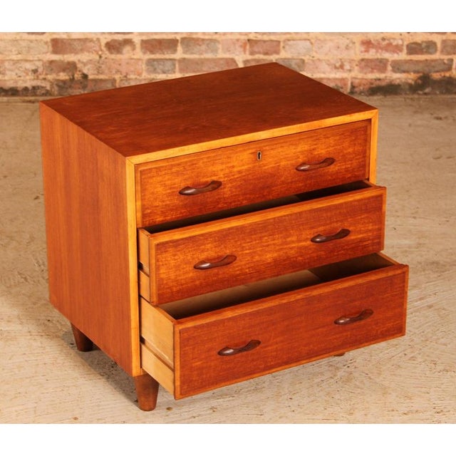 Brown Mid-Century Teak Chest of Drawers from Ladderax, 1960s For Sale - Image 8 of 10