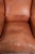 Wing Club Chair in Cowhide Leather For Sale - Image 6 of 12