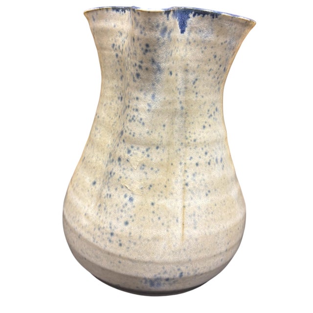 Charming handcrafted pottery pitcher by J.B. Cole, one of North Carolina most respected pottery traditions, was originally...