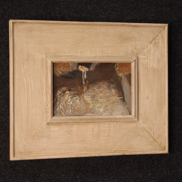 Italian Artist, Study on the Source of Giacomo Soffiantino, 1970, Oil on Board For Sale - Image 7 of 13