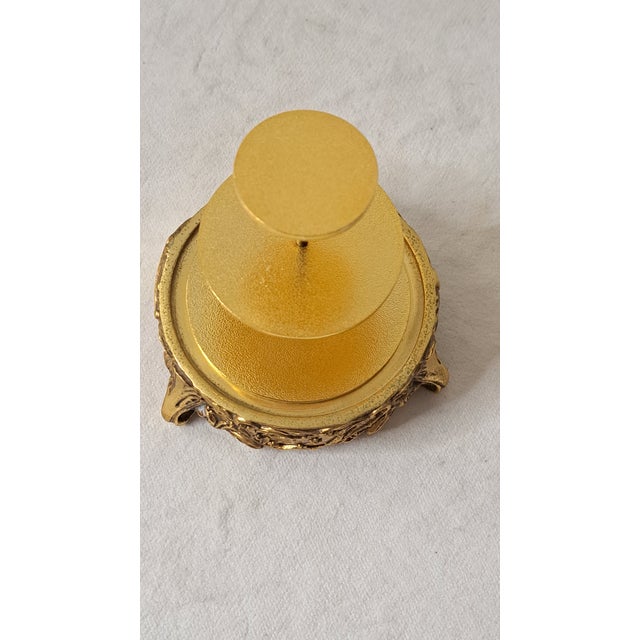 Late 20th Century House of Fabergé Ruby Garden Miniature Eggs Dome Display For Sale - Image 9 of 12