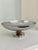 Silver Silver Compote with Amber Stem For Sale - Image 8 of 9