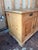 Farmhouse Vintage Rustic Style Natural Pine Buffet Cupboard Cabinet For Sale - Image 3 of 14
