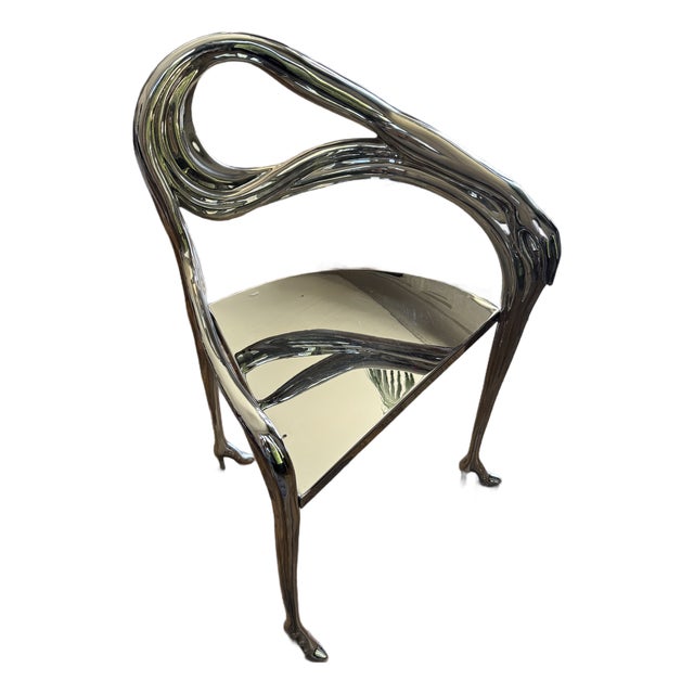 1930s Salvador Dalí "Leda" Sculptural Chair From “Femme À Tête De Roses” Painting For Sale