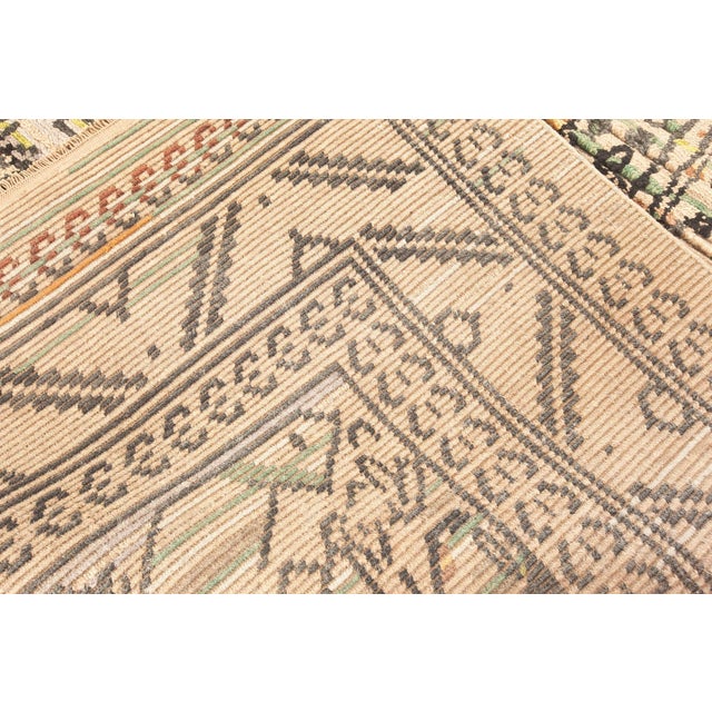 High-Quality Modern Samara Handmade Wool Rug by Doris Leslie Blau For Sale - Image 9 of 9