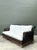 Vintage Woven Rattan Roll Arm Sofa For Sale - Image 11 of 12