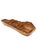 Hand-Carved Peruvian Olive Wood 3-Section Serving Bowl With Live Edge 18.75"l For Sale - Image 9 of 15