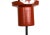 Red Industrial Loft Ceiling Lamps, 1960s For Sale - Image 8 of 9