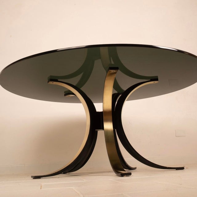 Black T69 Table by Osvaldo Borsani and Eugenio Gerli for Tecno Spa, 1950s For Sale - Image 8 of 18