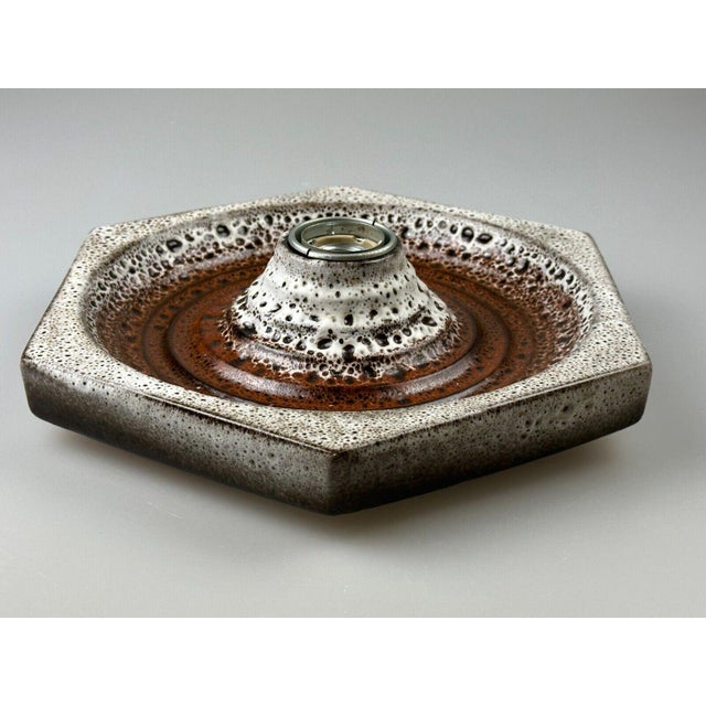 Vintage Wall Lamp in Ceramic, 1960s For Sale - Image 9 of 18