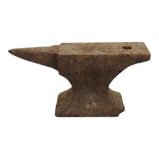 Antique Cast Iron Salesman Sample Anvil 19thC For Sale